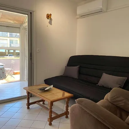 T1 Avec Terrasse, Veranda Et Climatisation A Balaruc-les-bains, Expose Sud, 2 Etoiles - Fr-1-553-5 بالاروك ليه بان